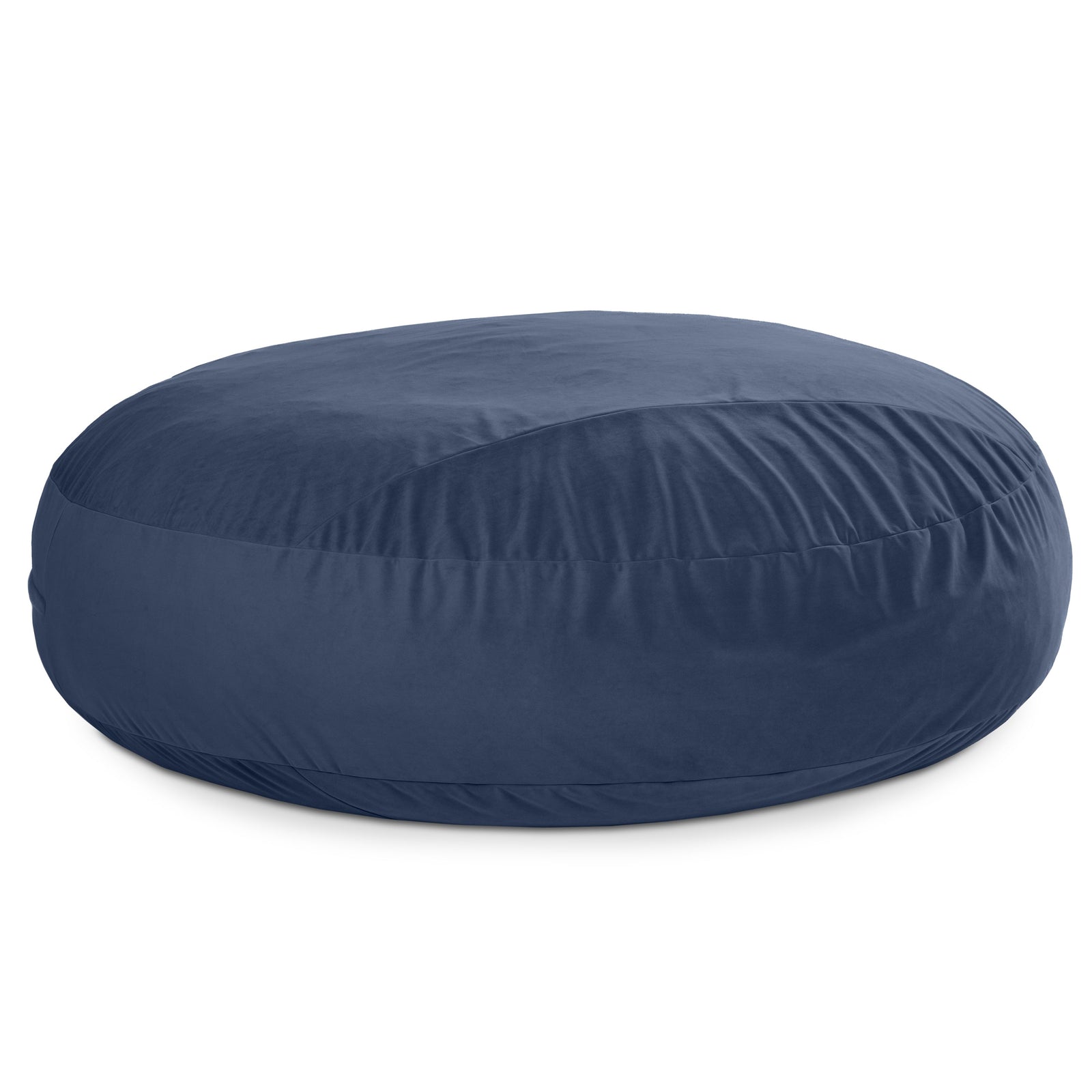 Cocoon 7 in Striped Navy Faux Fur