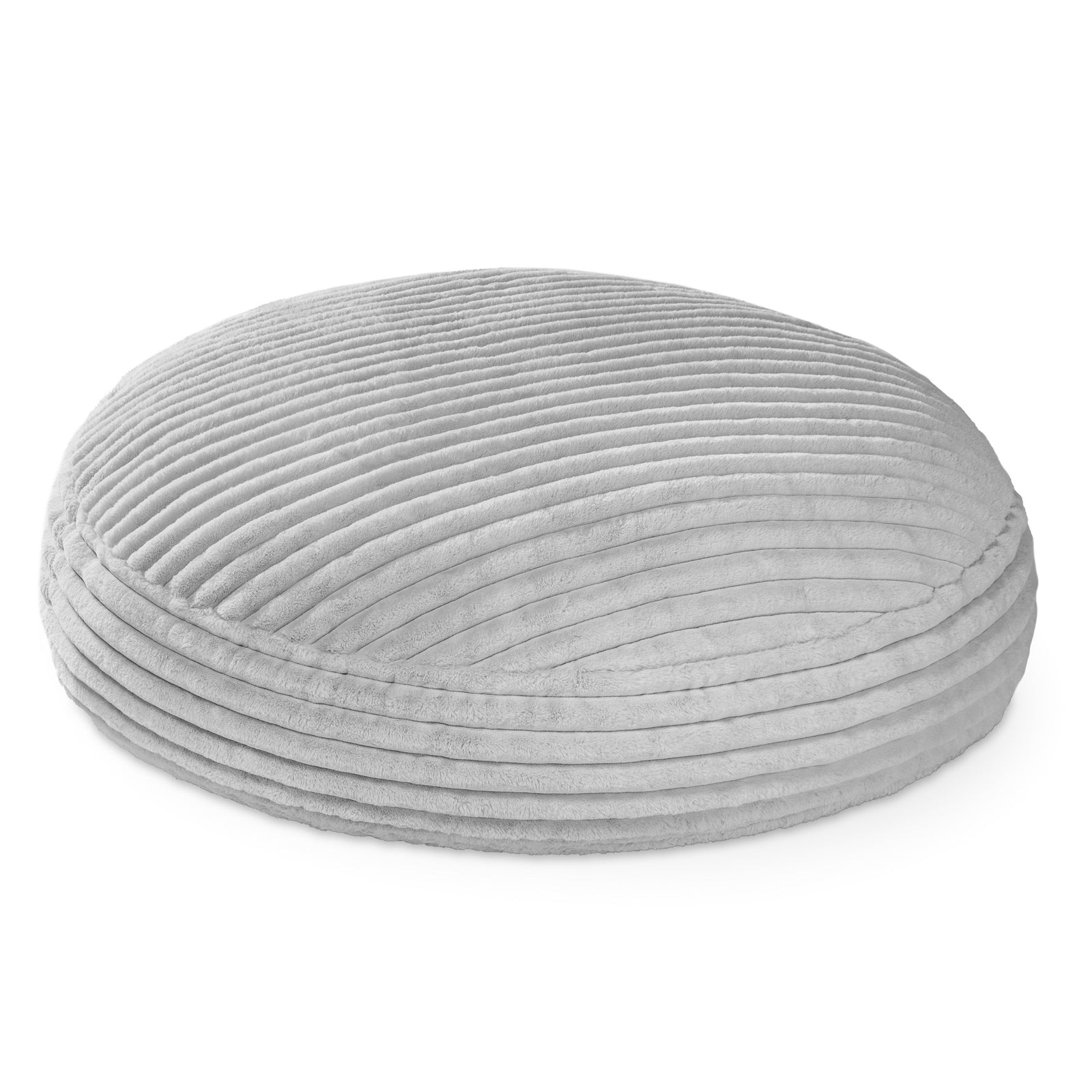 Cocoon 6 bean bag chair in Silver Fox Faux Fur