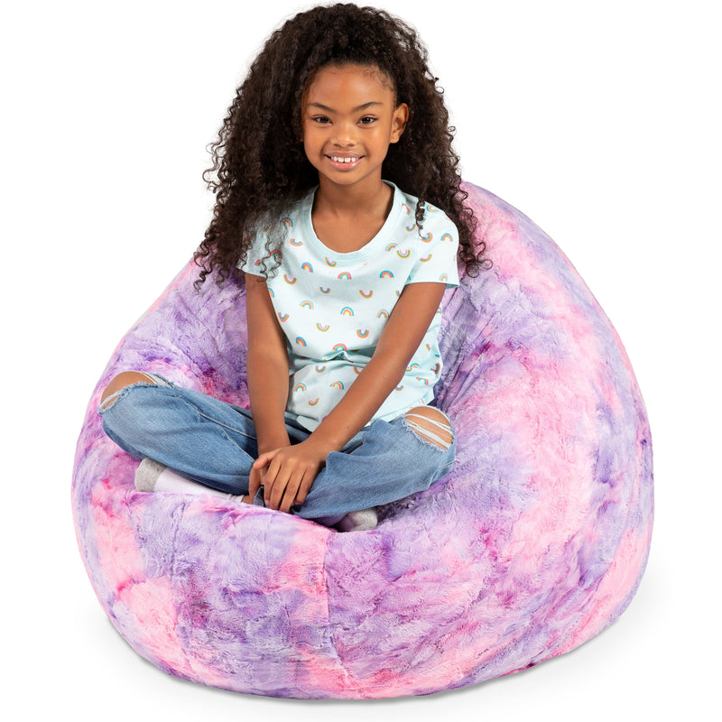 Cocoon 4 in Unicorn Pink Faux Fur