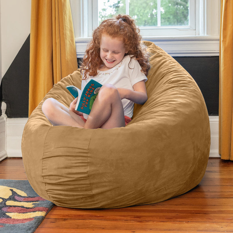 Cocoon 4 in Camel Microsuede
