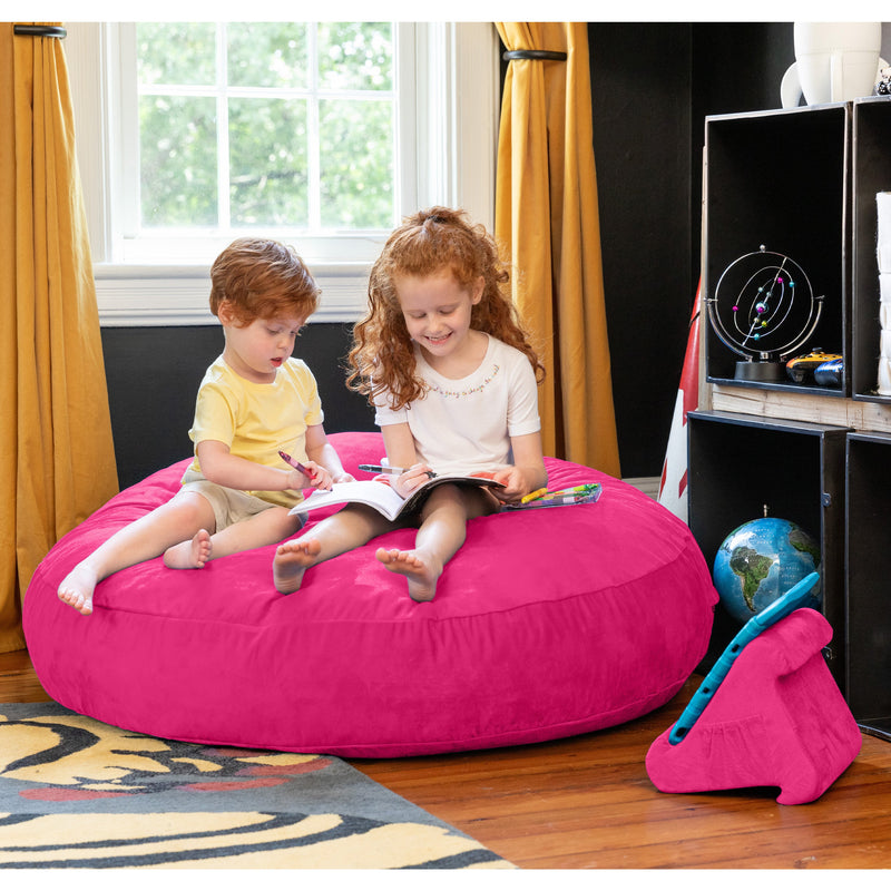 Cocoon 4 in Fuchsia Microsuede