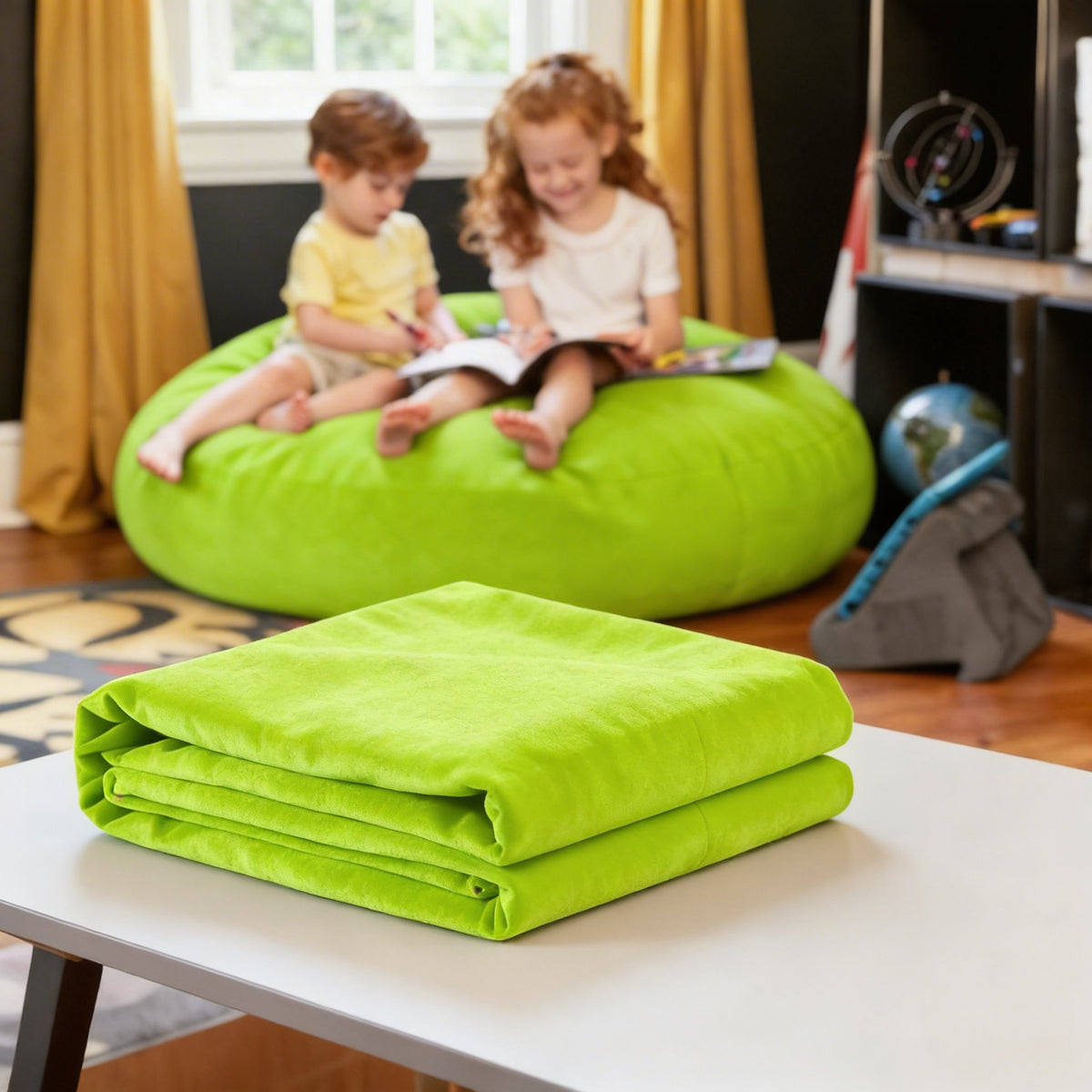 Cocoon 4 Refresh™ in Lime Microsuede
