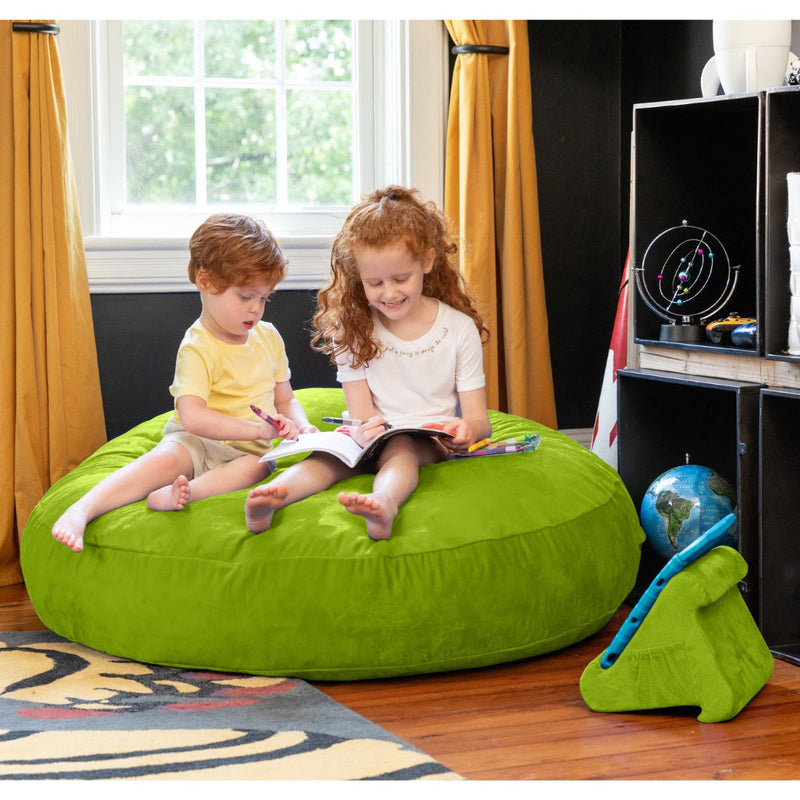 Cocoon 4 in Lime Microsuede
