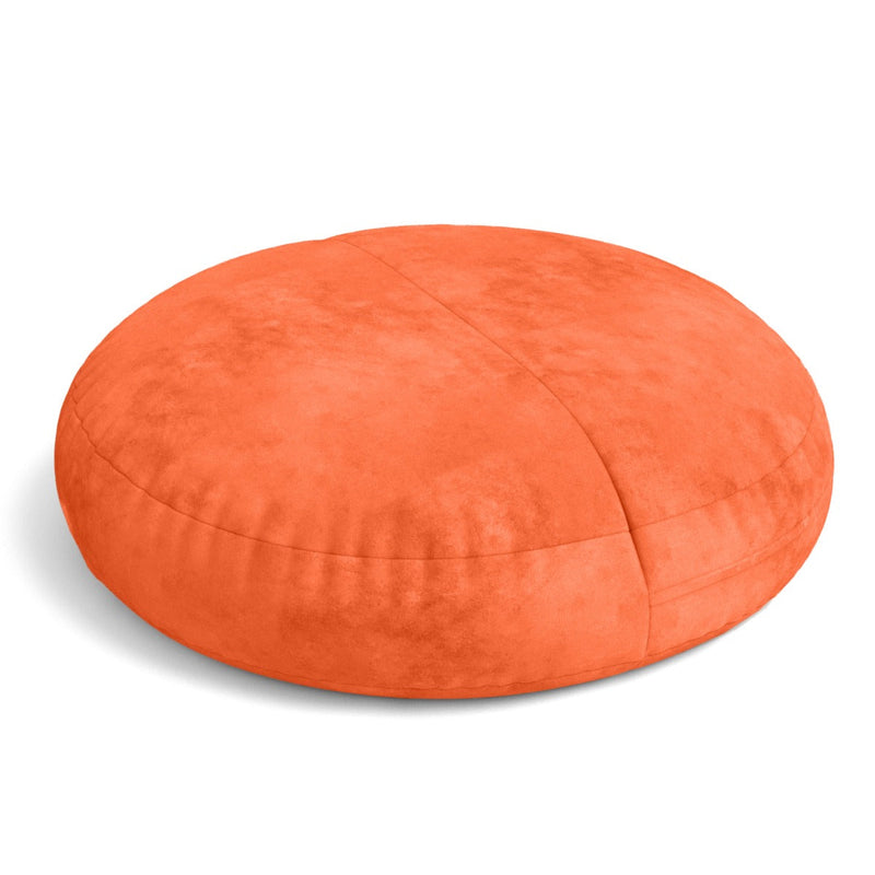 Cocoon 4 in Orange Microsuede