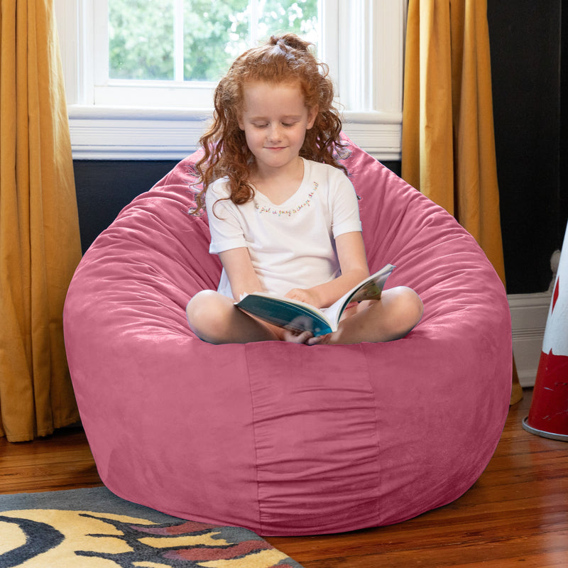 Cocoon 4 in Pink Microsuede