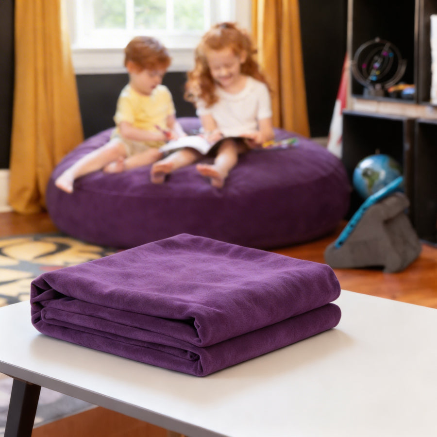 Cocoon 4 Refresh™ in Purple Microsuede