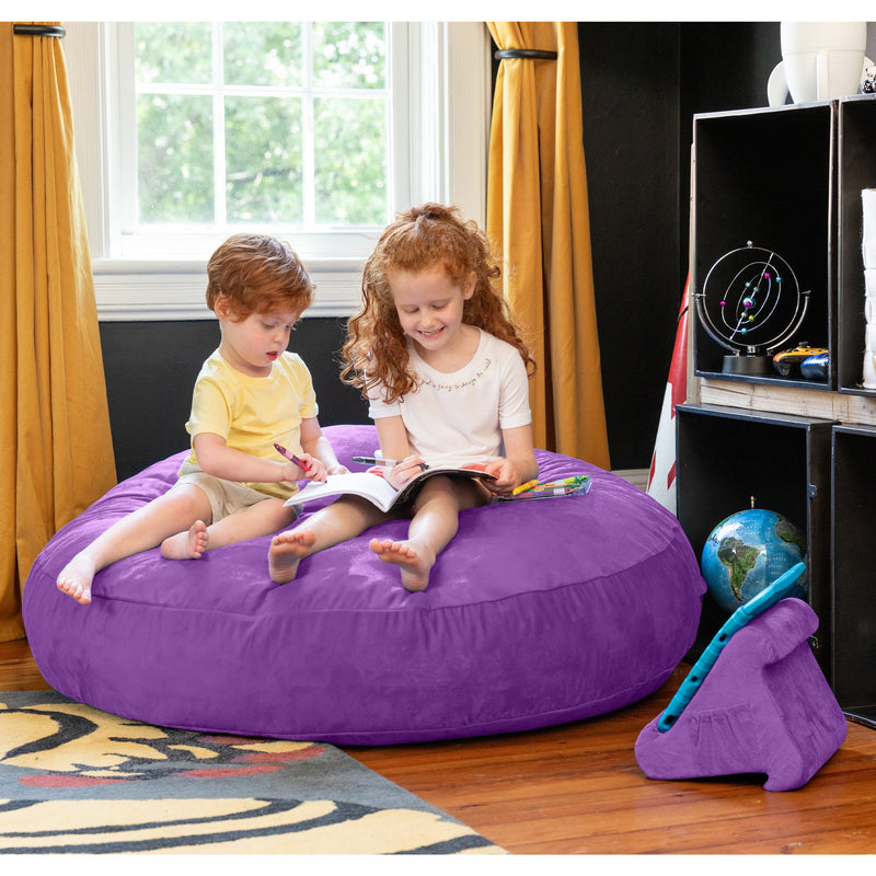 Cocoon 4 in Purple Microsuede