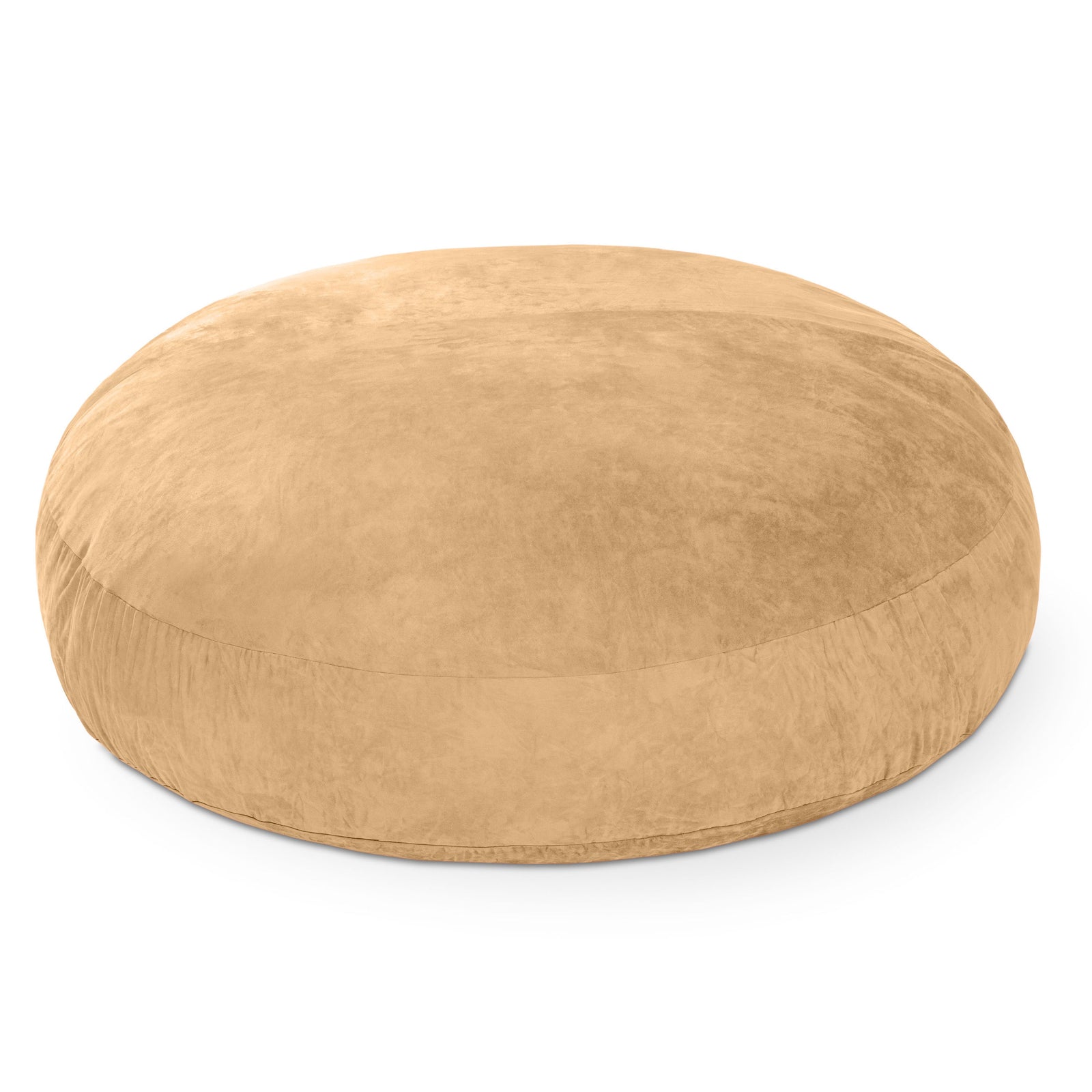 Cocoon 6 bean bag chair in Camel Microsuede