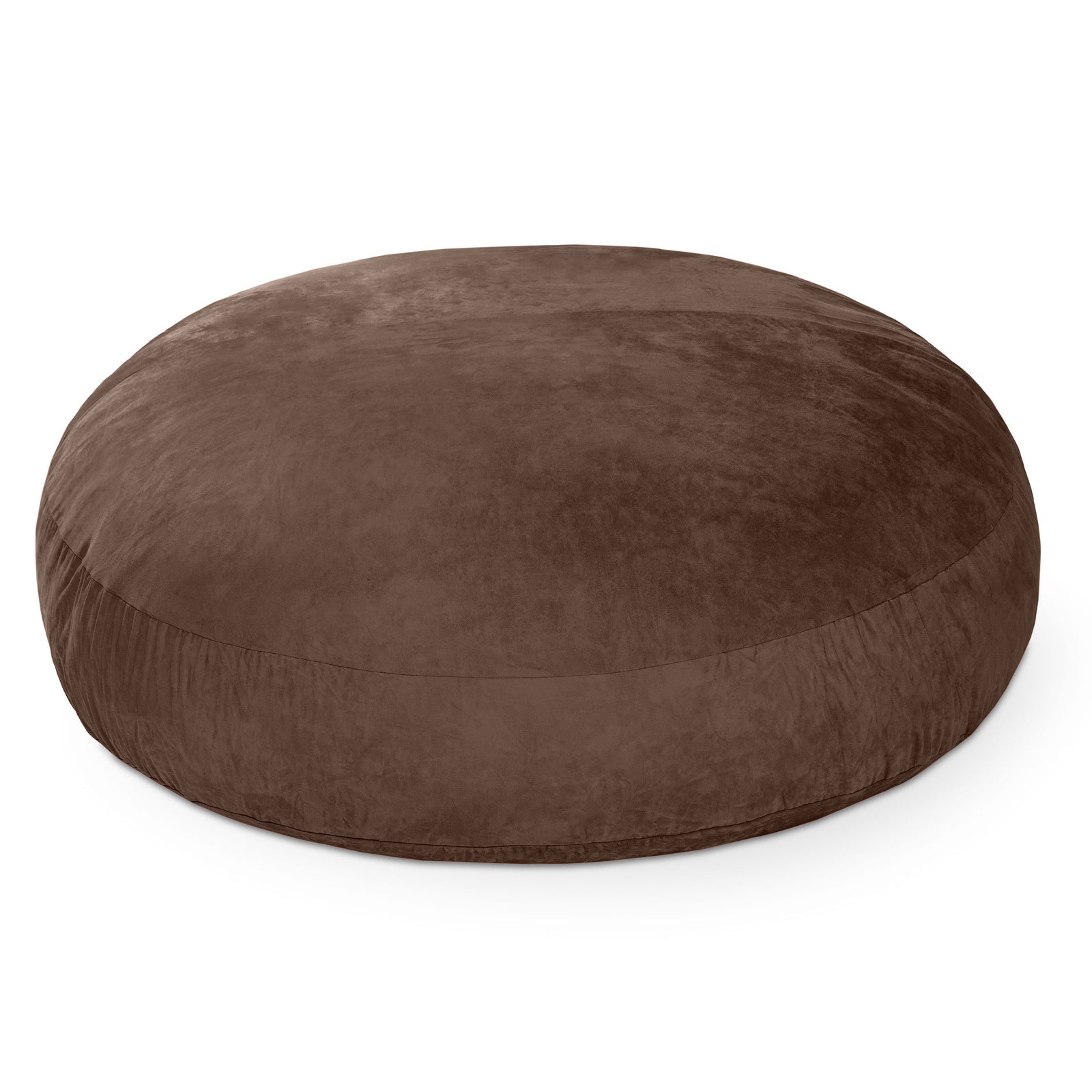 Cocoon 6 bean bag chair in Chocolate Microsuede