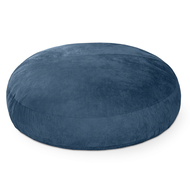 Cocoon 6 bean bag chair in Navy Microsuede