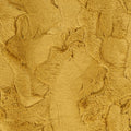 Golden Faux Fur fabric swatch