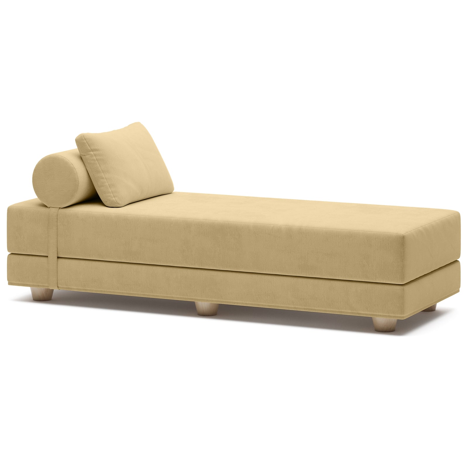 Alon in Beige Microvelvet