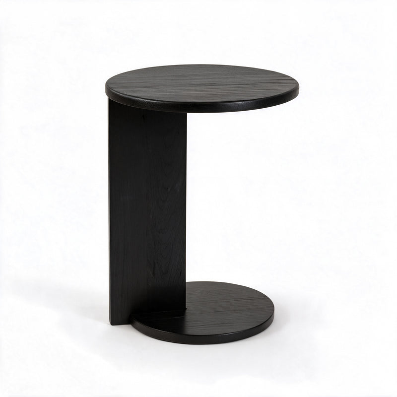 Echo Side Table in black