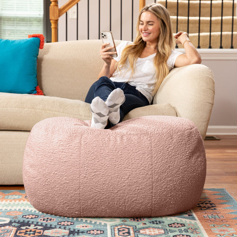 Ellis - Large in Pink Sherpa
