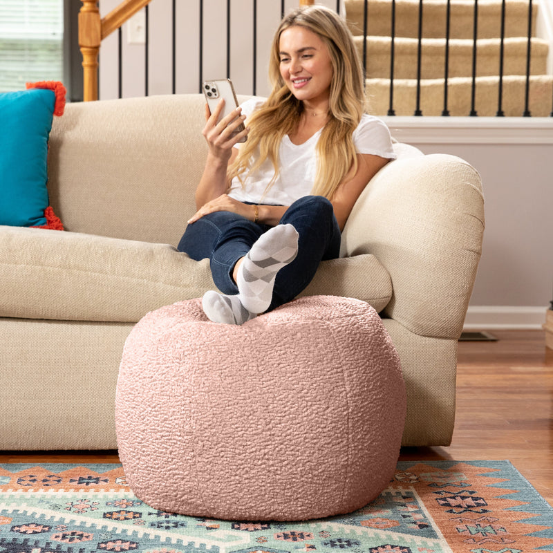 Ellis - Small in Pink Sherpa