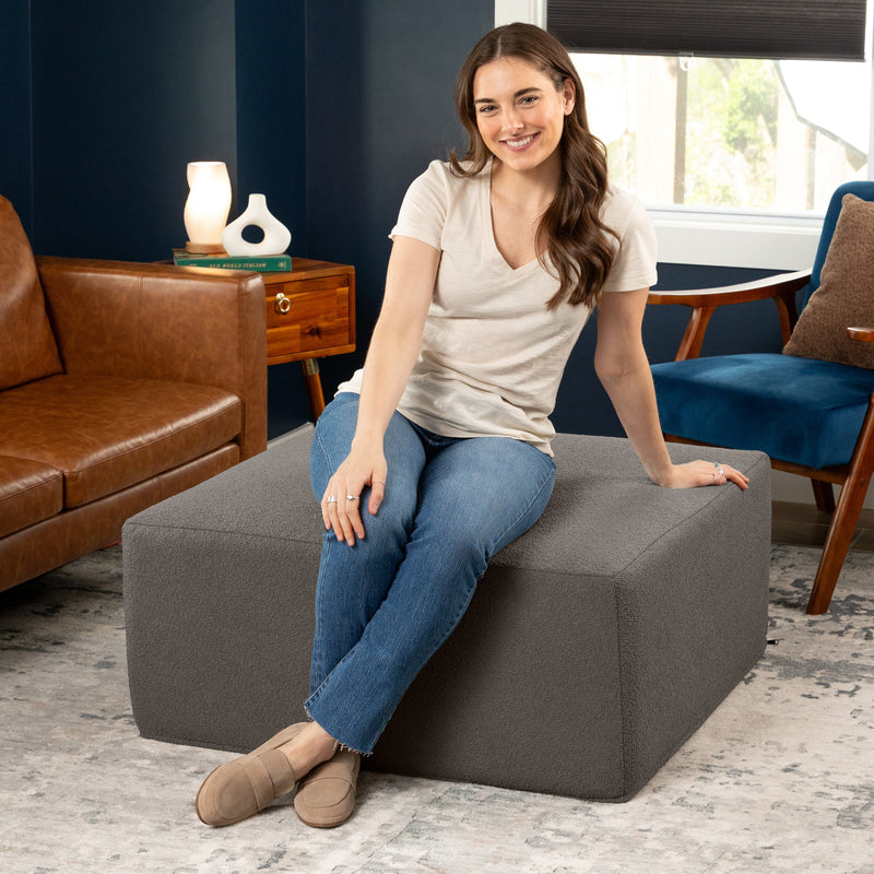 Fairlie in Dark Gray Boucle