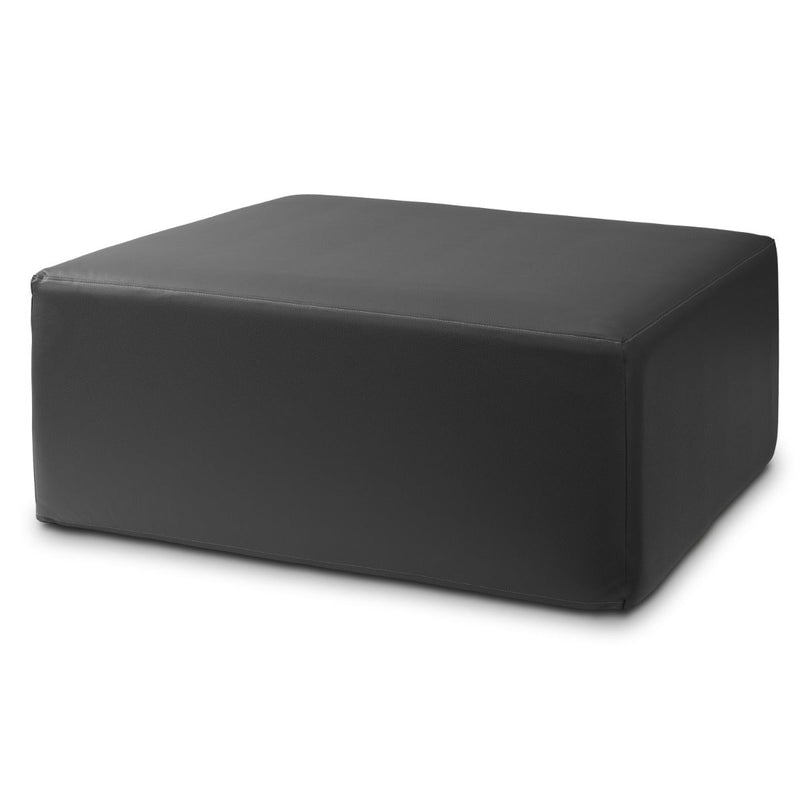Fairlie in Black Cobblestone Faux Leather