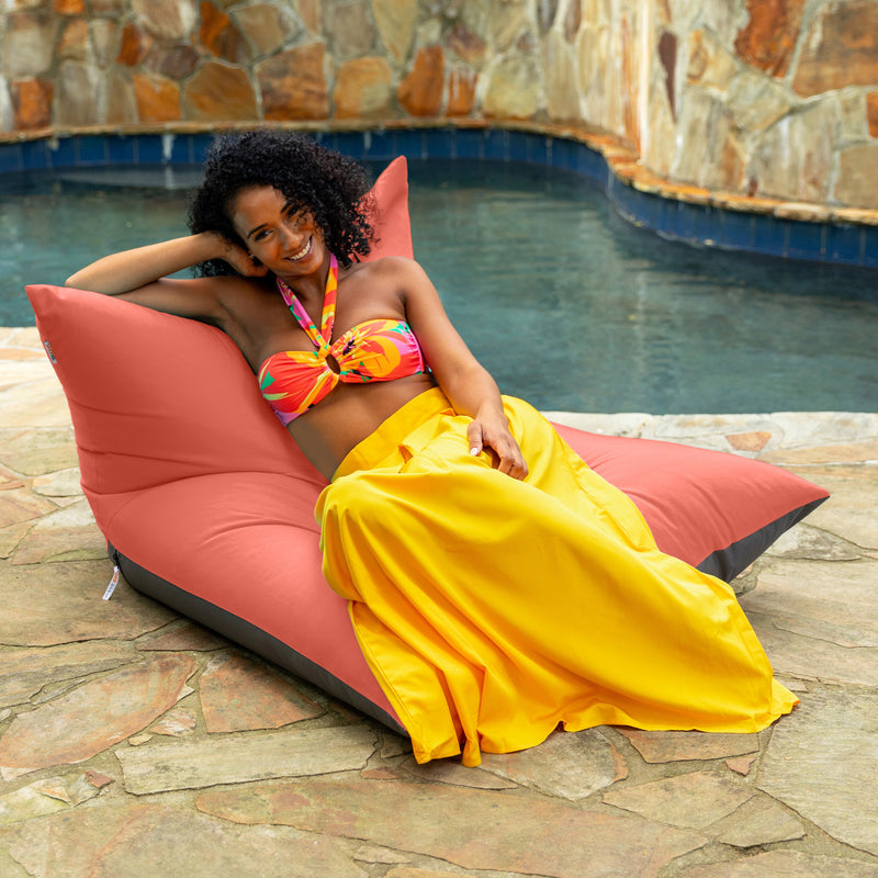 Finster Outdoor in Coral Sunbrella