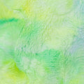 Firefly Yellow Faux Fur fabric swatch