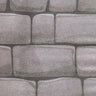 Gray Stone Printed Microsuede