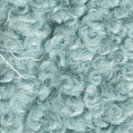 Green Sherpa fabric swatch