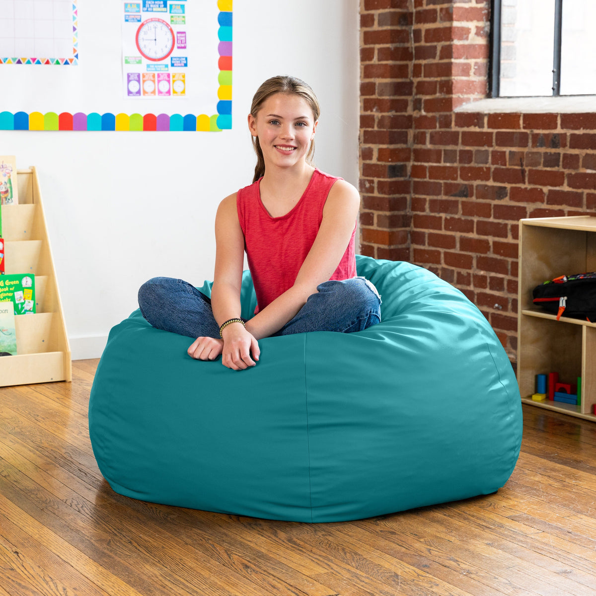 Gumdrop 4 in Aqua Vinyl
