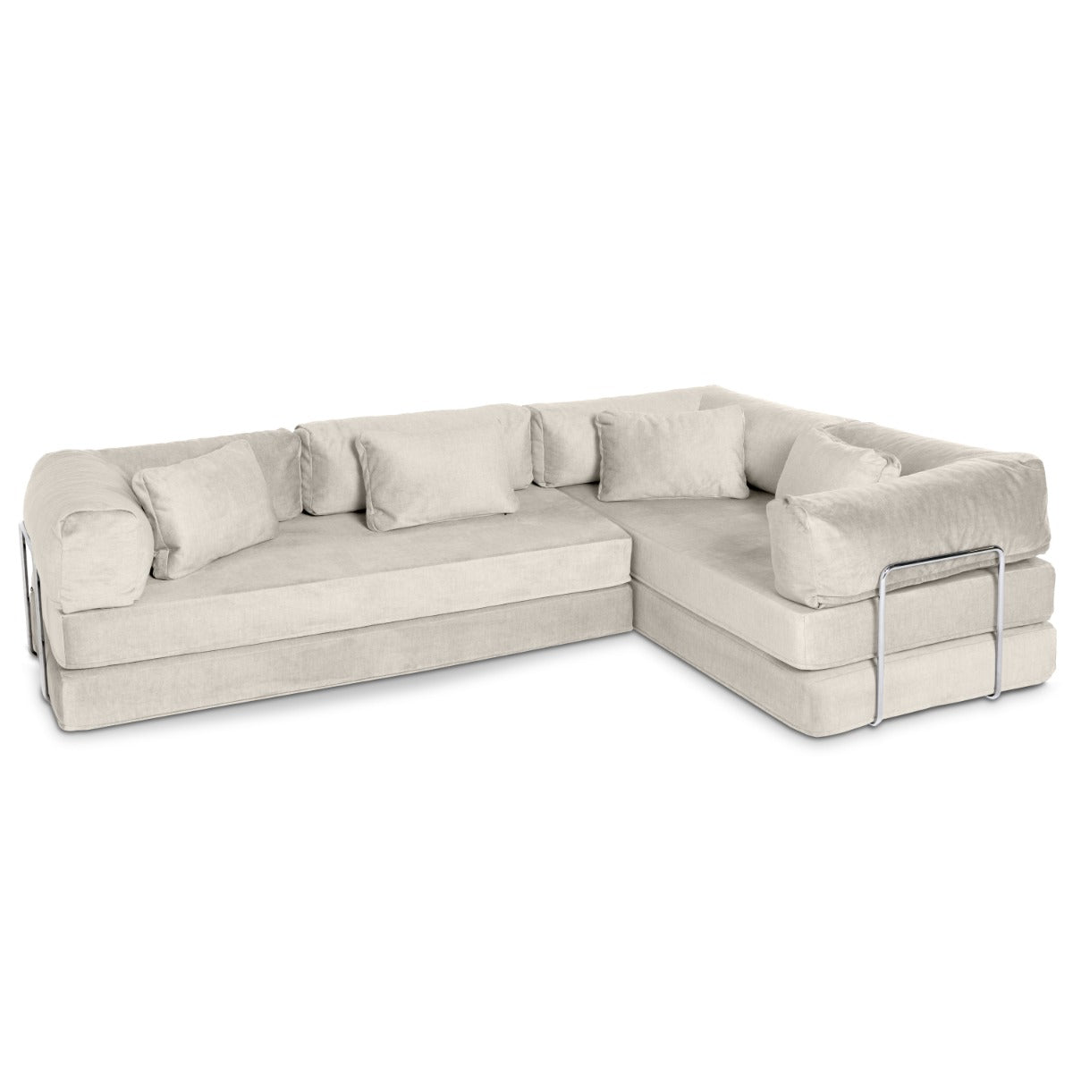 Unsofa® in Ivory FibreGuard Indulge Microvelvet