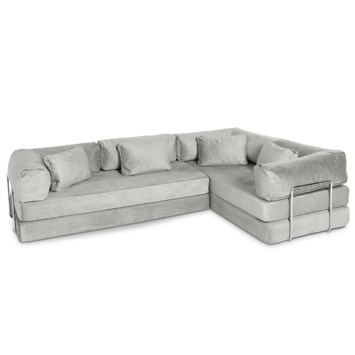 Unsofa® in Mouse FibreGuard Indulge Microvelvet