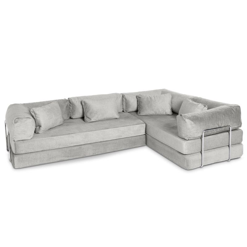 Unsofa® in Mouse FibreGuard Indulge Microvelvet