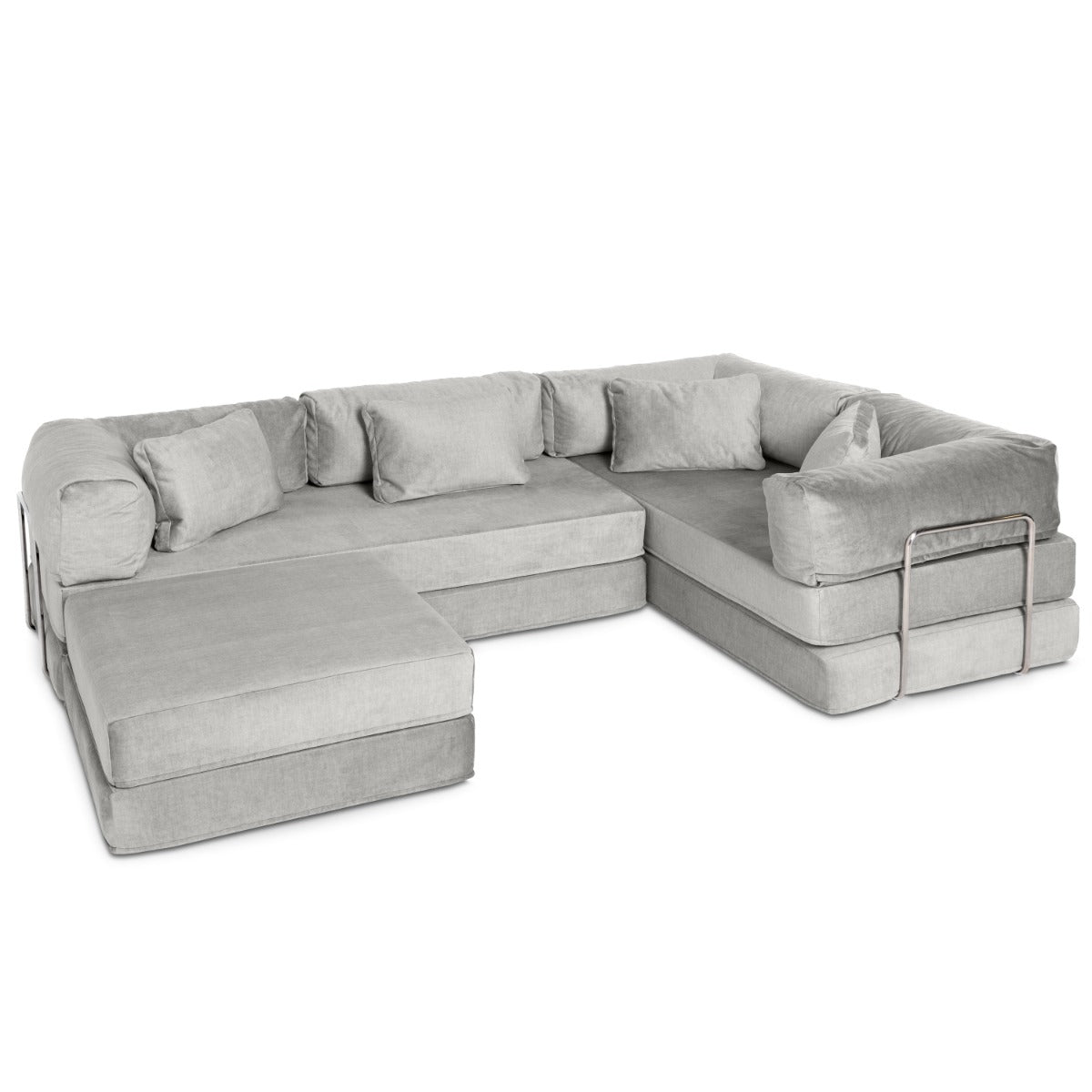 Unsofa® in Mouse FibreGuard Indulge Microvelvet