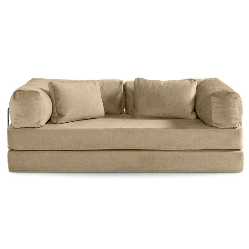 Unsofa® in Sand FibreGuard Indulge Microvelvet