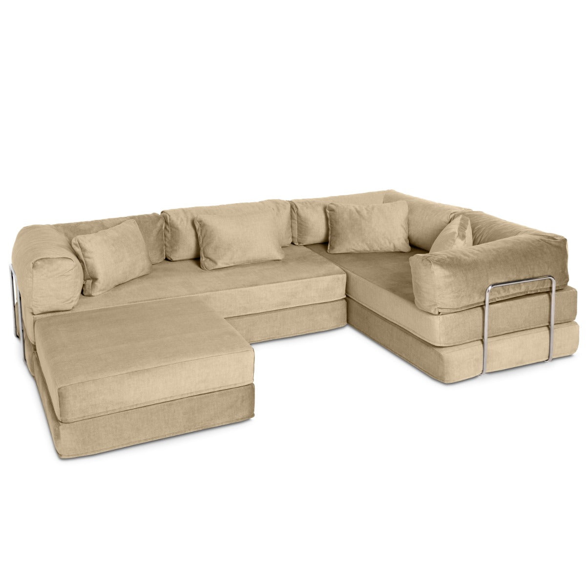Unsofa® in Sand FibreGuard Indulge Microvelvet
