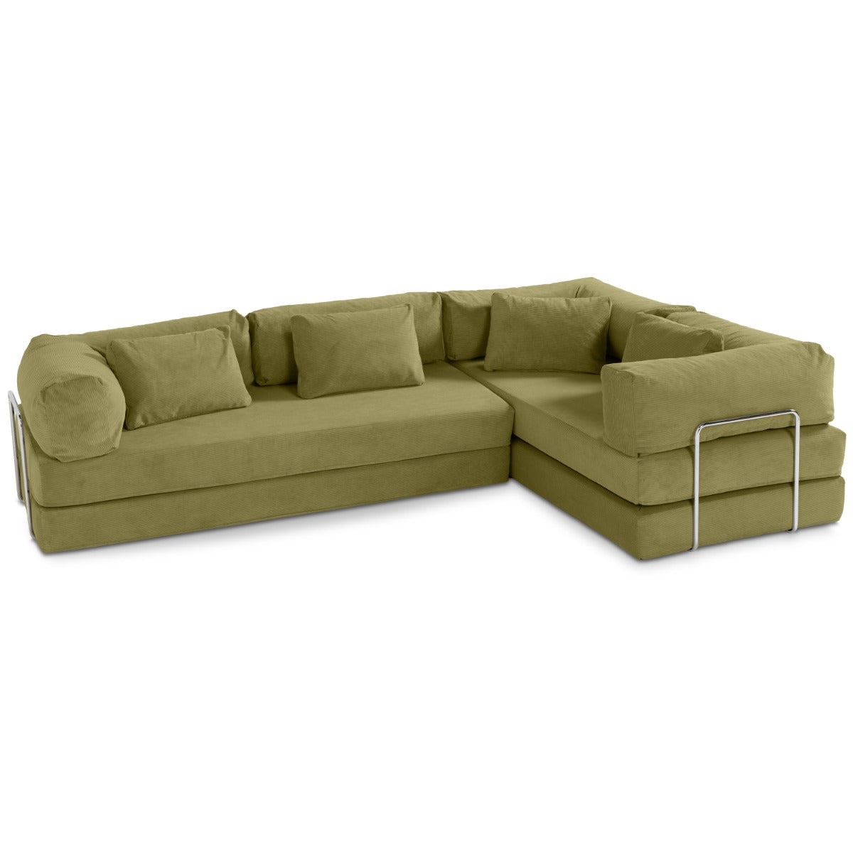Unsofa® in Moss FibreGuard Pindrive Microvelvet