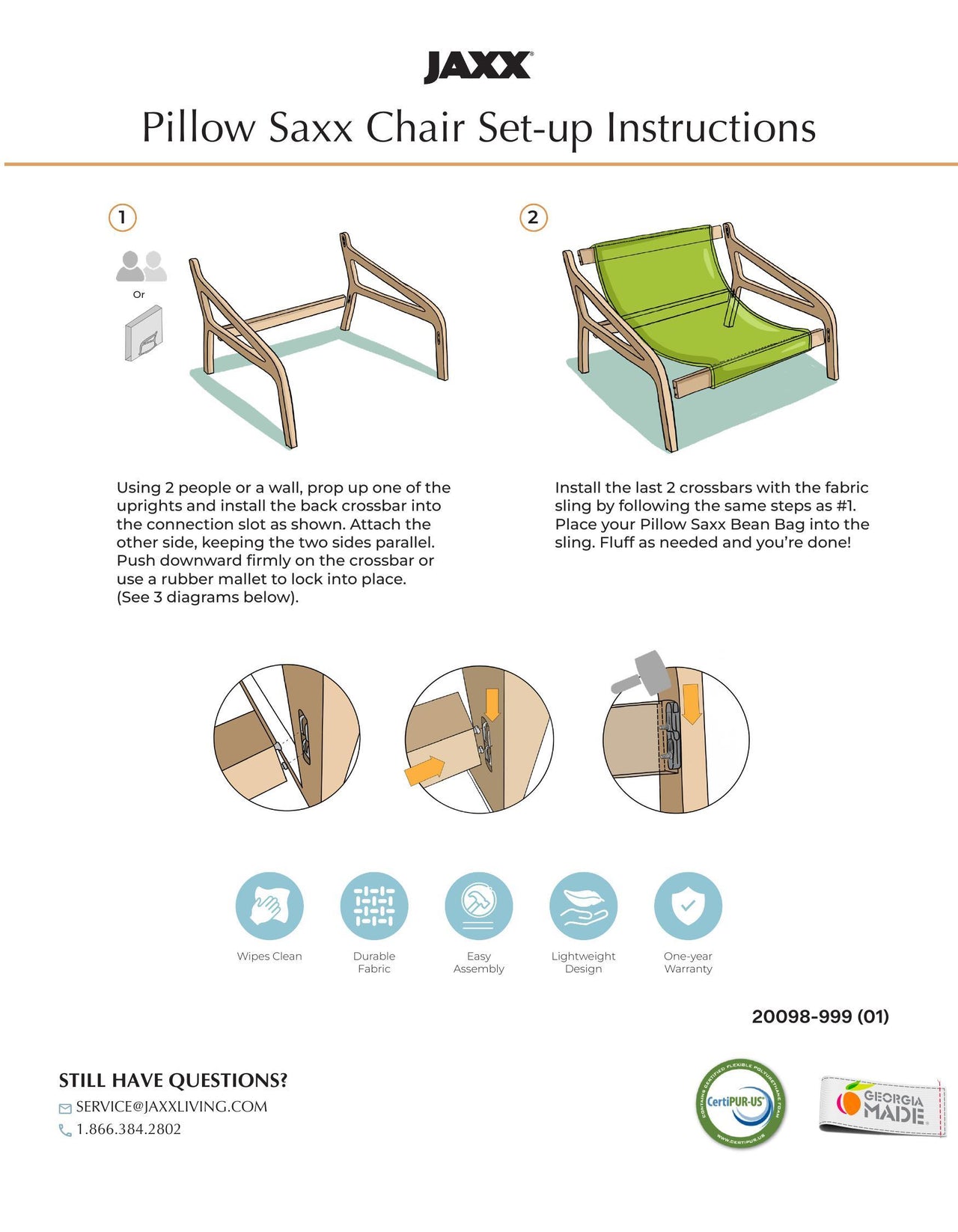 Pillow Saxx 5 Chair