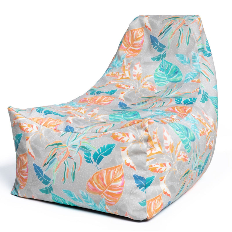 Juniper Outdoor in Tahitian Turquoise Patterned Outdoor Fabric