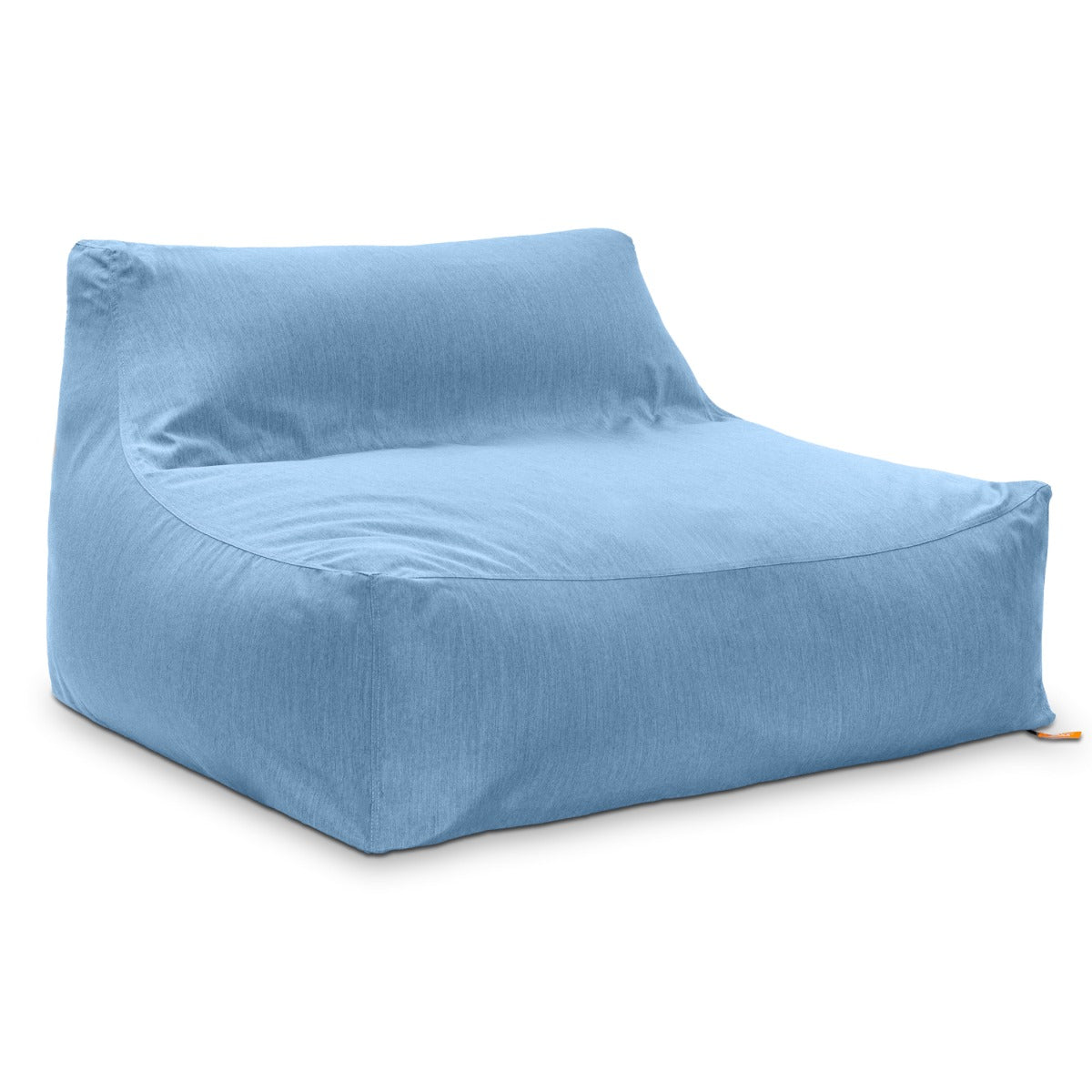 Lavista Outdoor Loveseat in Ocean Blue Sunbrella