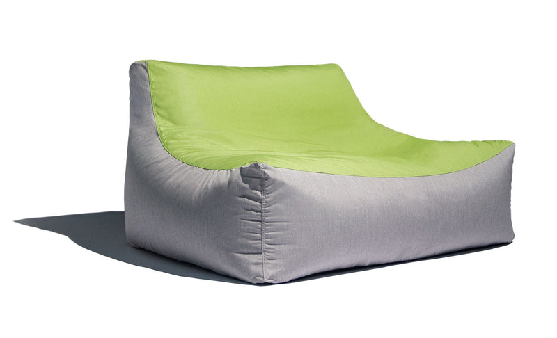 Lavista Outdoor Loveseat in Sunfield Lime Green