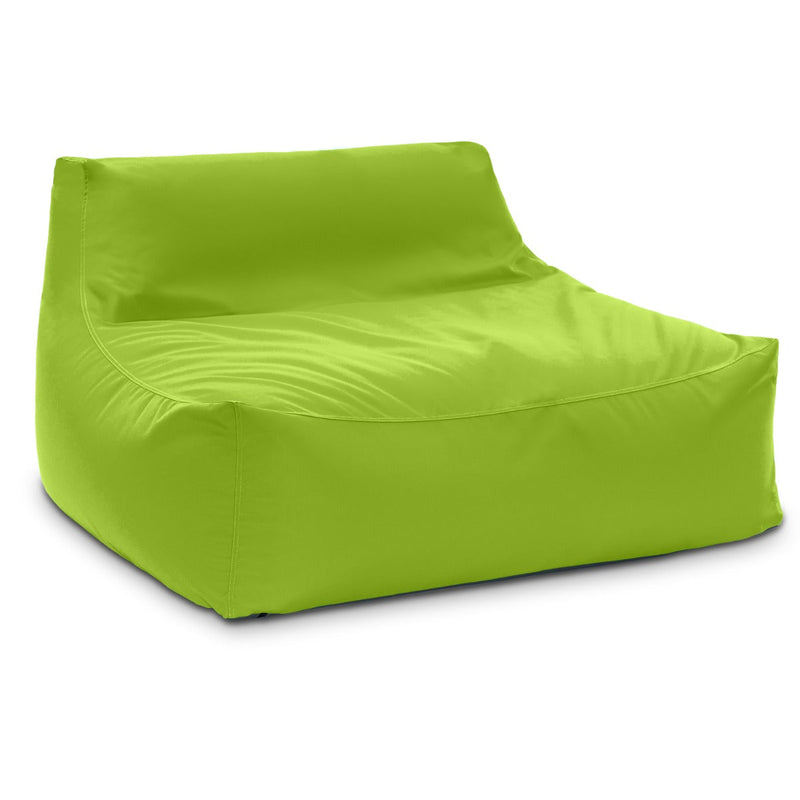 Lavista Outdoor Loveseat in Sunfield Lime Green
