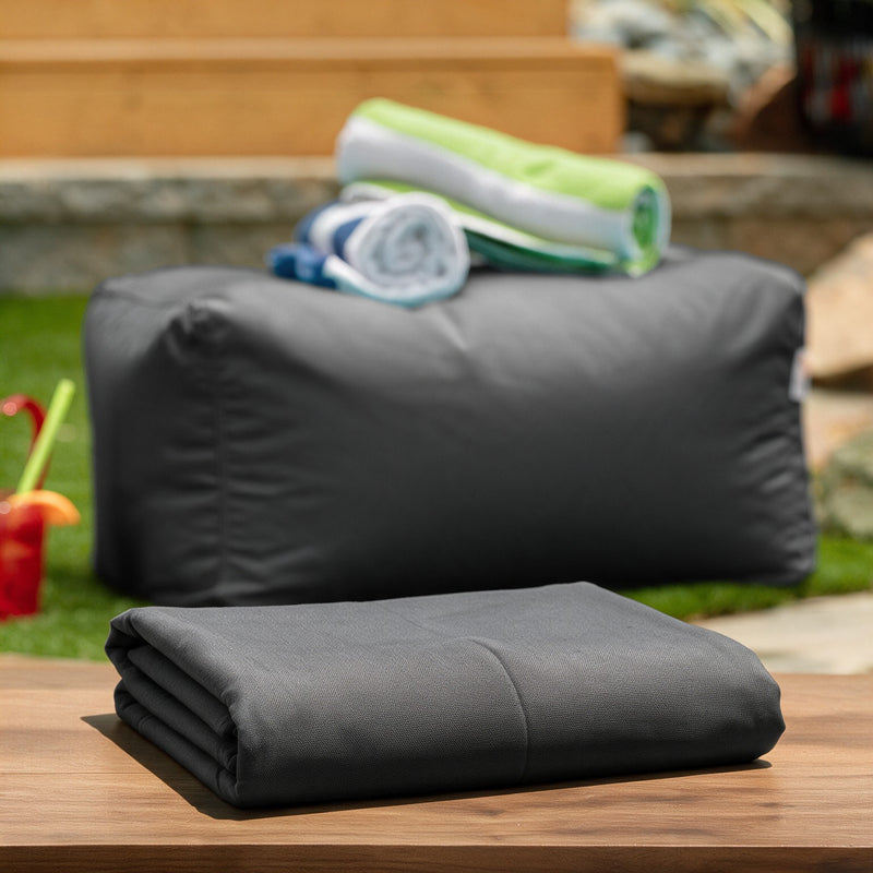Leon Refresh™ in Charcoal Sunbrella