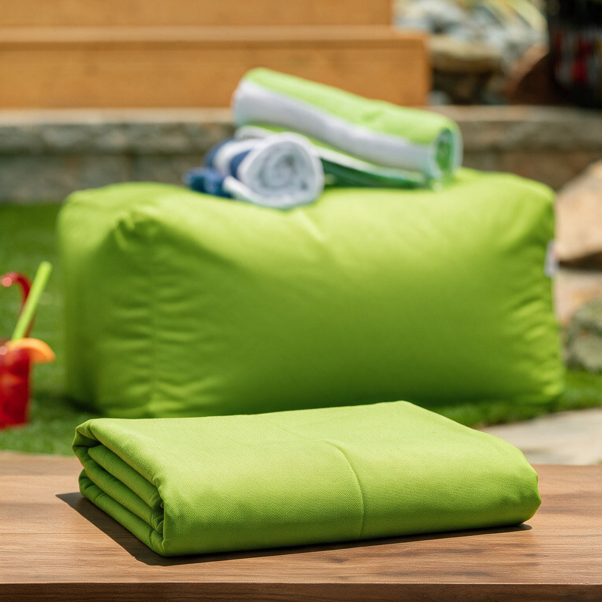 Leon Refresh™ in Lime Sunbrella
