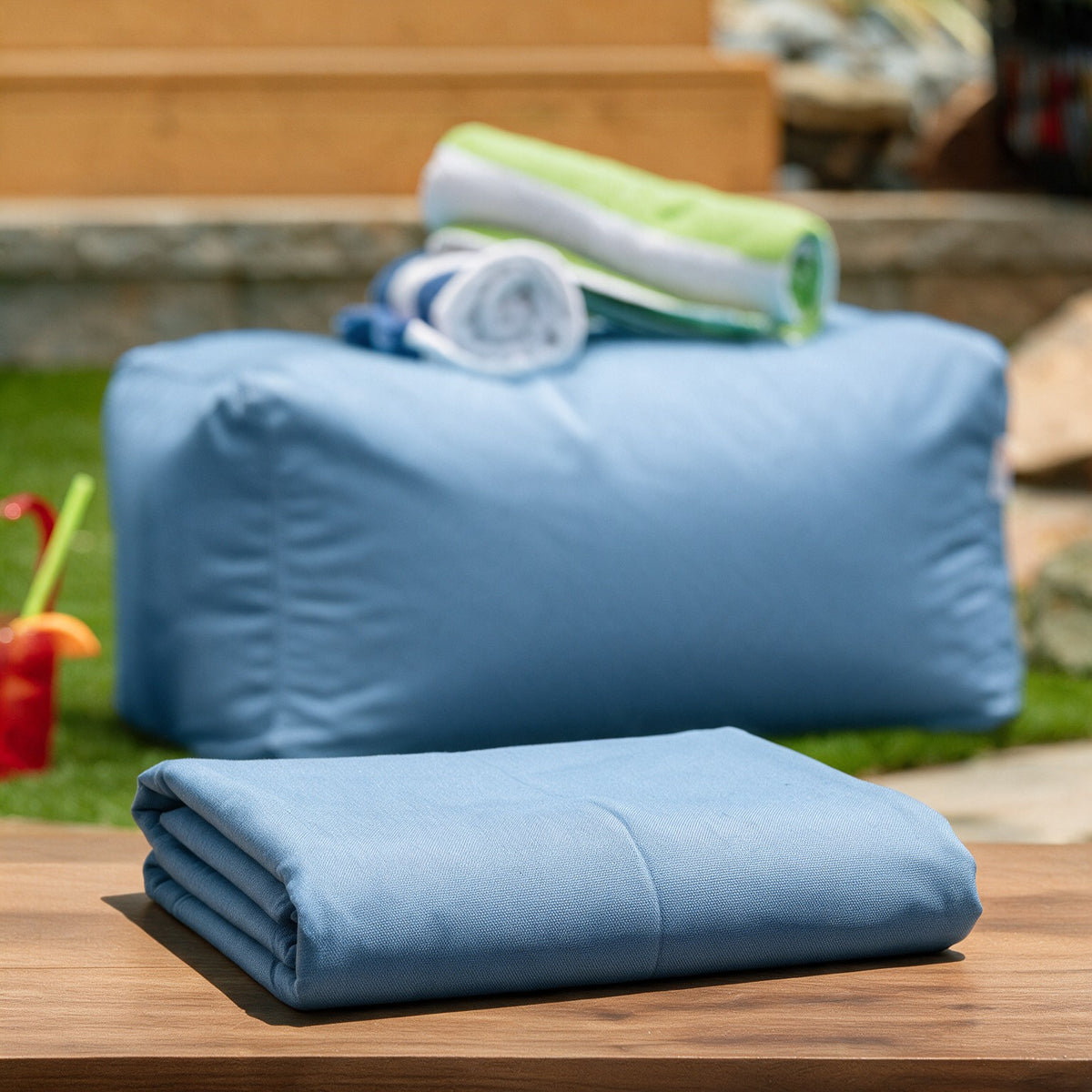 Leon Refresh™ in Ocean Blue Sunbrella