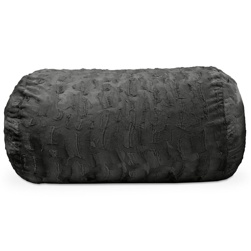 Lounger 4 in Cosmic Black Faux Fur