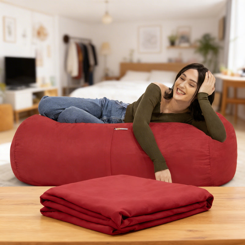 Lounger 4 Refresh™ in Red Microsuede