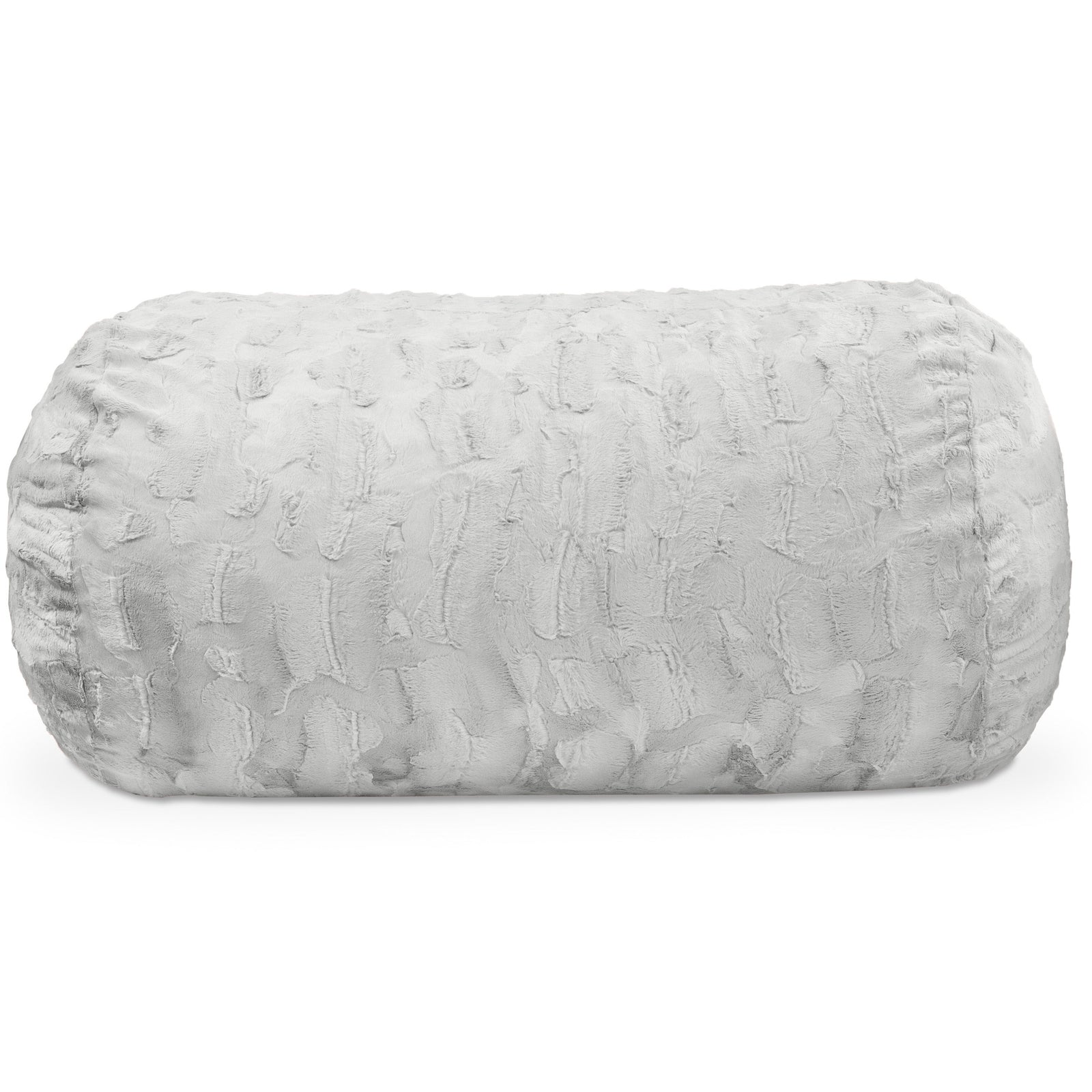 Lounger 4 in Silver Faux Fur