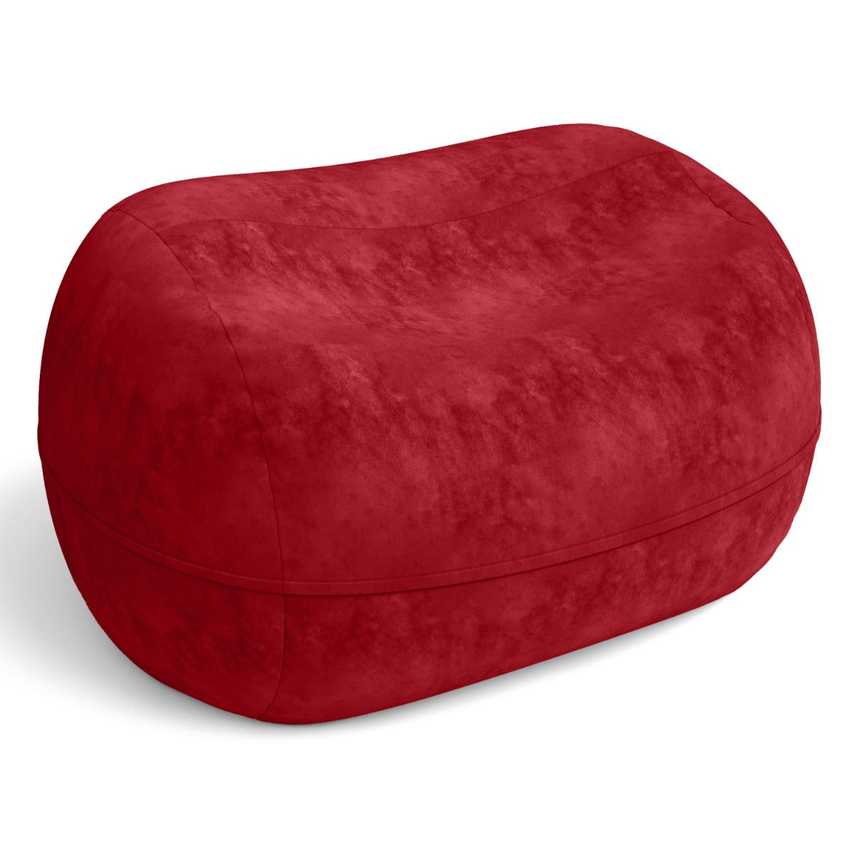 Lounger 6 in Red Microsuede