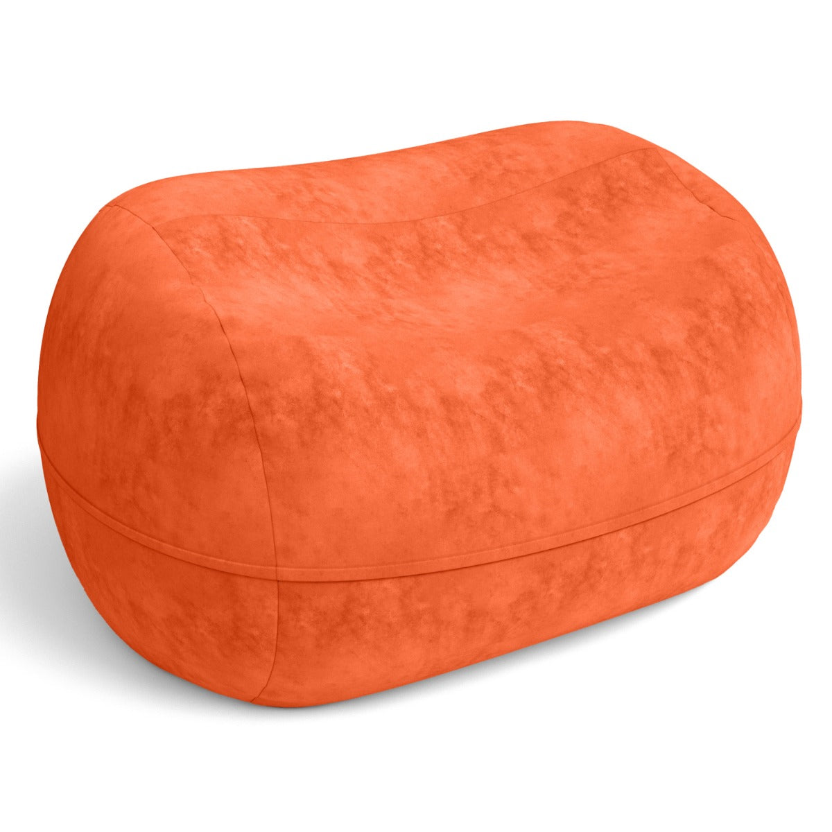 Lounger 6 in Orange Microsuede