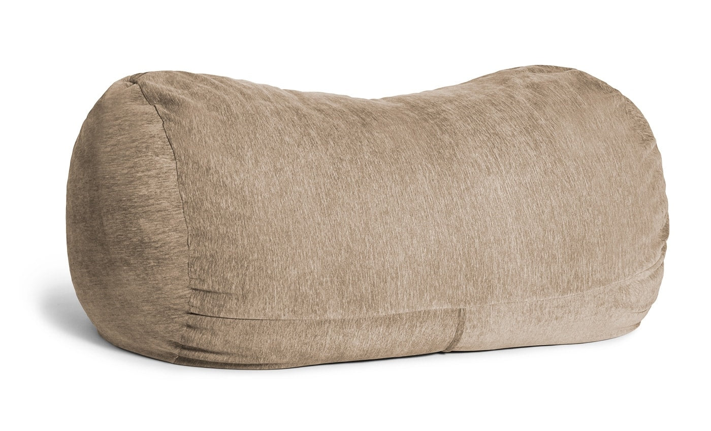 Lounger 7 in Camel Microsuede
