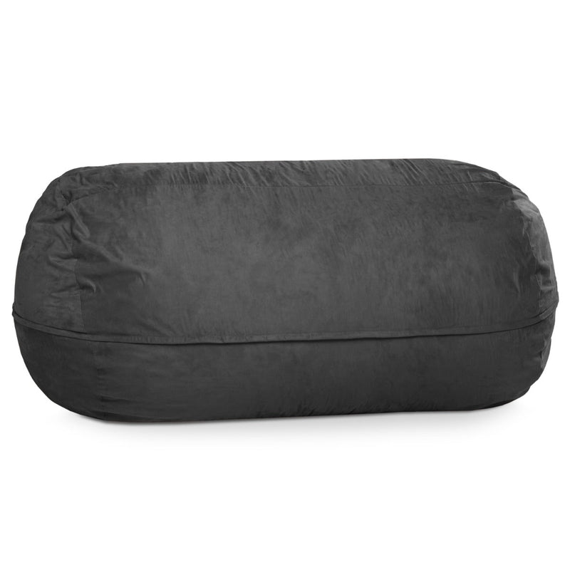 Lounger 7 in Black Microsuede