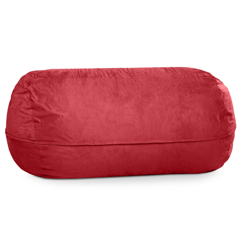 Lounger 7 in Red Microsuede