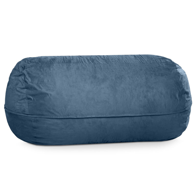 Lounger 7 in Navy Microsuede